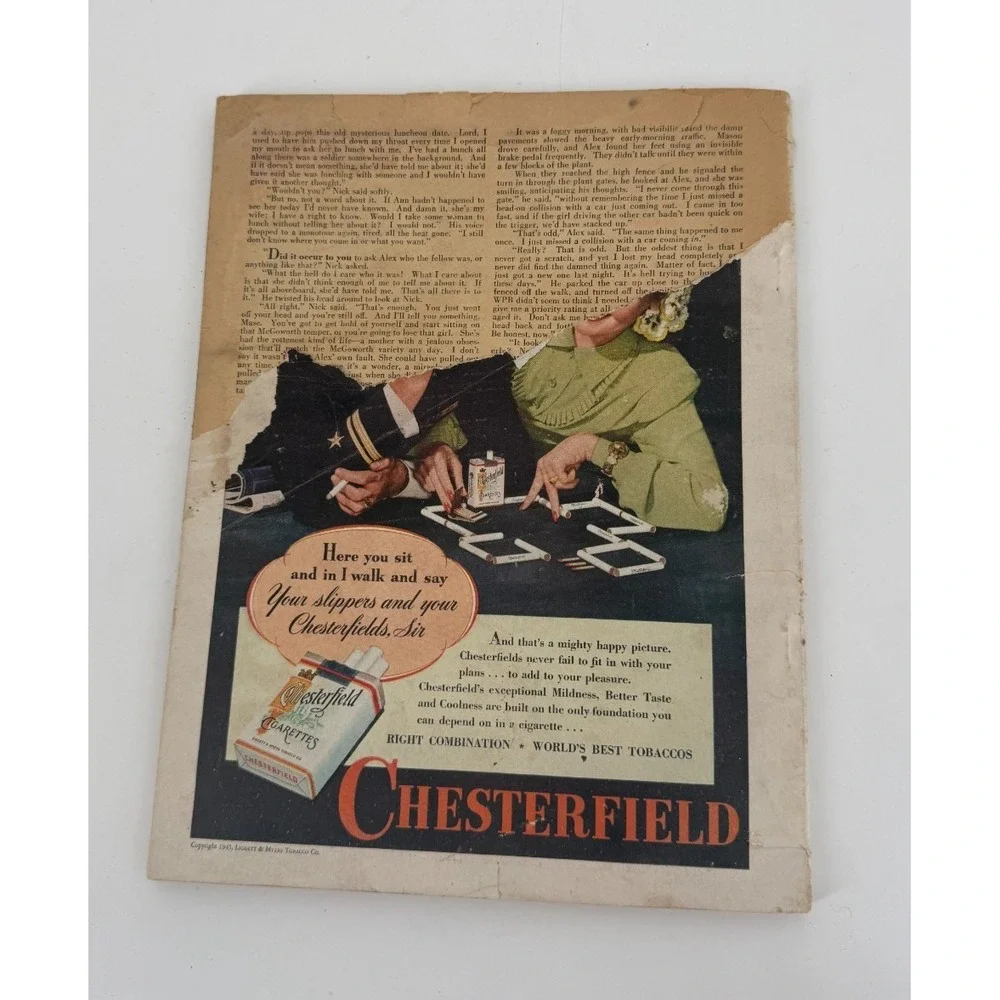 1945 FEBRUARY REDBOOK MAGAZINE - NEVER‎ LET ME GO - SP 6257B